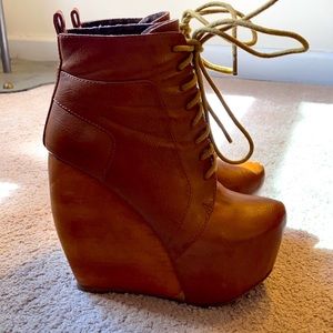 Wild Pair Platform Booties